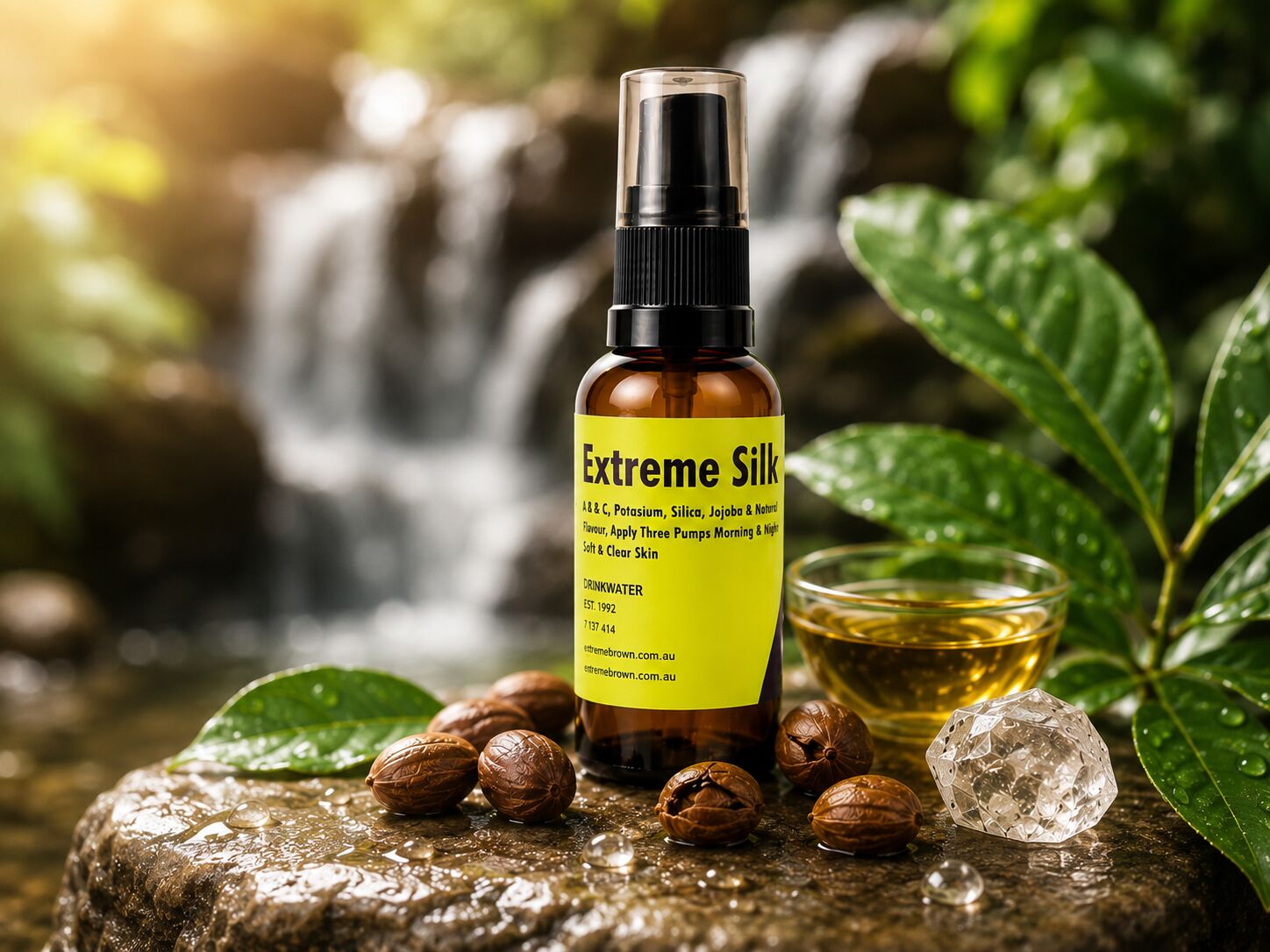 Extreme Silk – Natural Anti-Ageing Serum (40ml)