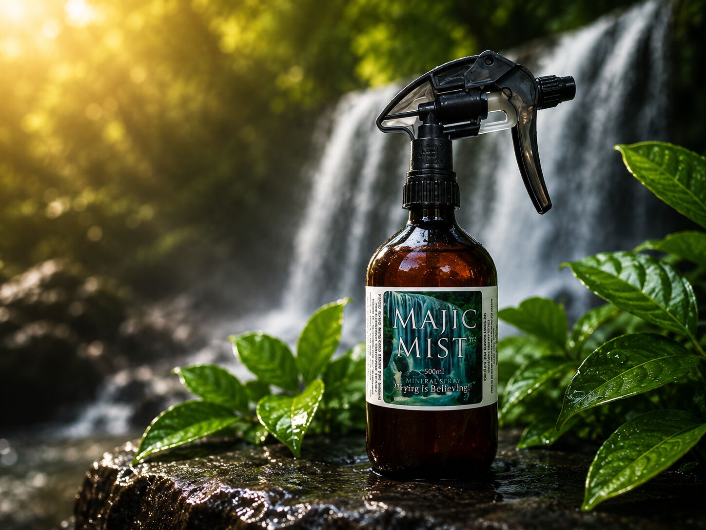Majic Mist – Natural Hydrating Mineral Spray 530ml | Large Family